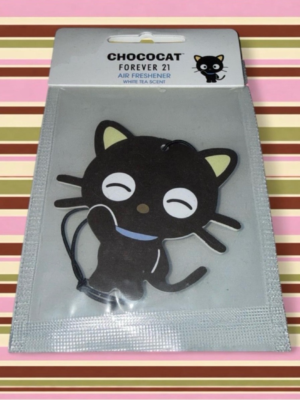 Forever 21 Chococat air freshener with white tea scent #kawaii #airfreshener